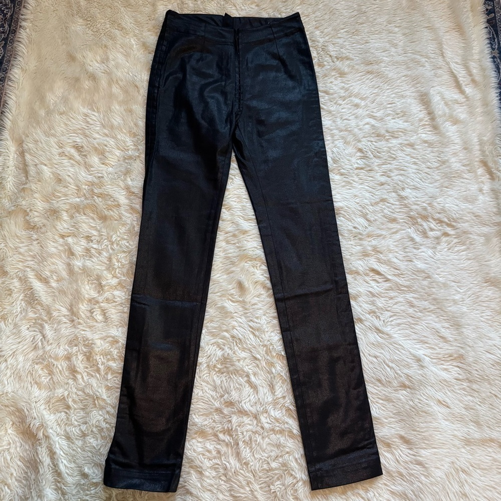 NWT Ann Demeulemeester Rare Hook and Eye Closure Pants in Black - Size Medium